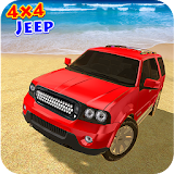 Jeep Drive Stunt Race : Water Surfer icon