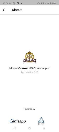 Mount Carmel H.S Chandrapur Screen 3