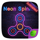 Neon Spinner GO Keyboard Animated Theme icon