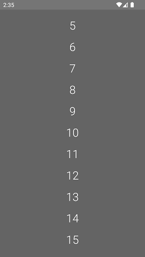 Infinite Scroll Screen 2