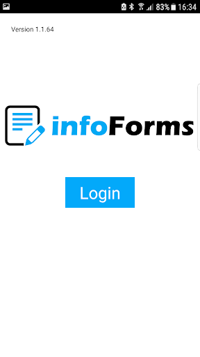 Android application infoforms screenshort
