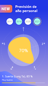 Screenshot 1 Horóscopo y calendario lunar android