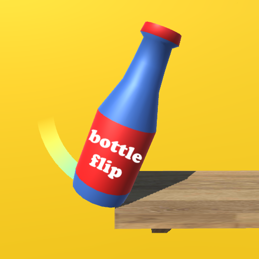 Bottle flip skill challenge logo