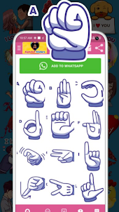 Alphabet Stickers for WhatsApp