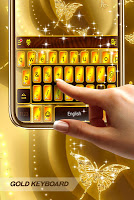 screenshot of Gold Keyboard