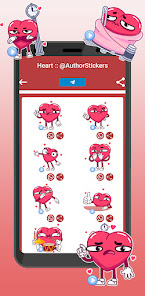 Screenshot 19 WASticker Amor con movimiento android