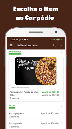 Italiano Lancheria Screen 2