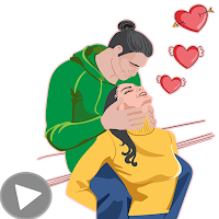 ? Анимированные стикеры Love для WhatsApp (GIF)