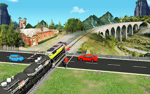 Oil Train Simulator : Free Train Games 2021 screenshots 1