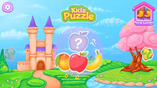 kids puzzles game : drop it