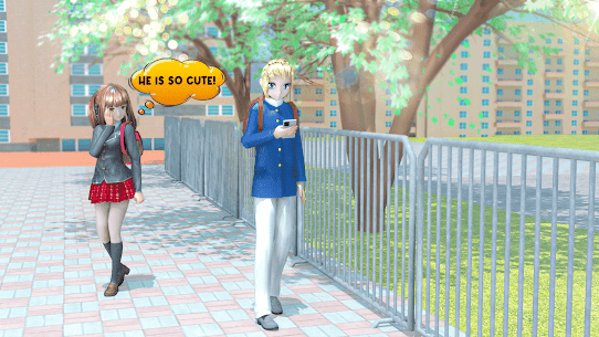 تحميل لعبة High School Girl Life Sim 3D مهكرة اخر اصدار 4