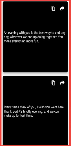 evening love messages Screen 3
