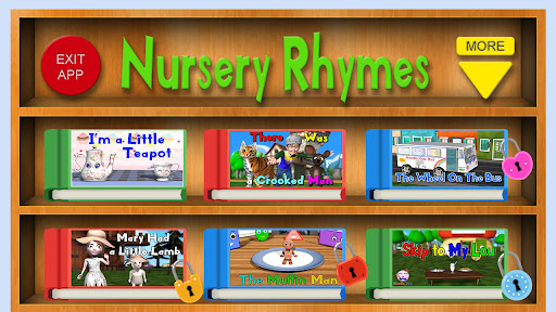 Android application Nursery Rhymes Read Aloud Demo screenshort