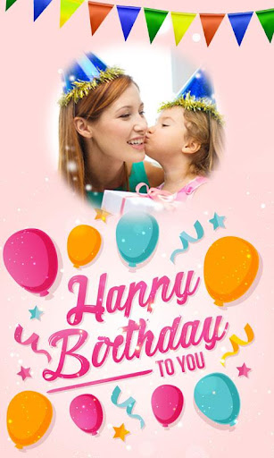Android application Birthday Photo Frames screenshort