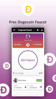 Dogecoin Faucet - Earn Free Dogecoinsのおすすめ画像3