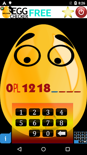 Android application Egg Checker screenshort