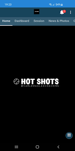 Android application HotShots Tennis screenshort