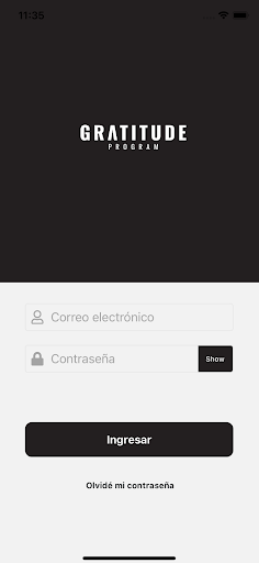 App screenshot