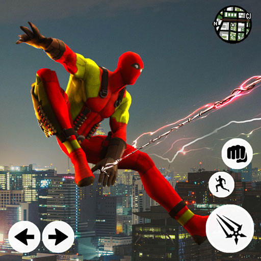 Superhero Fighter Spider Games