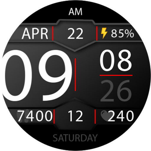 Key045 Digital Watch Face logo