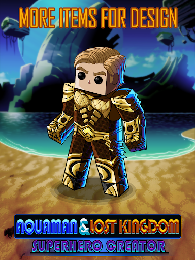 Aqua Hero Last Kingdom Creator Screen 3