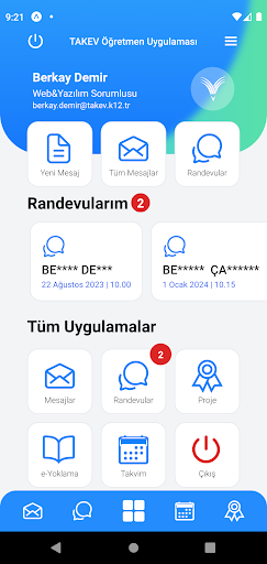 TAKEV Öğretmen Screen 2