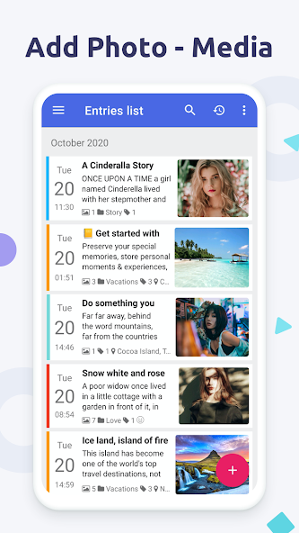 Diaro - Diary, Journal, Notes, Mood Tracker 3.93.2 APK + Мод (Unlimited money) за Android