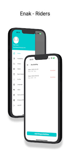 Android application Enak - Riders screenshort