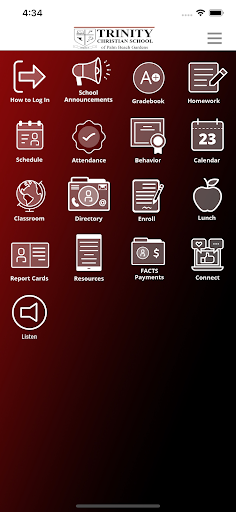 Android application Trinity Christian School - PBG screenshort