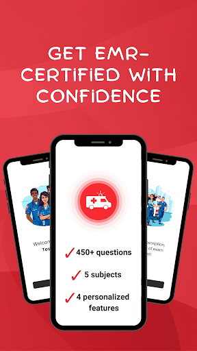 Android application NREMT EMR Exam Test Prep 2024 screenshort