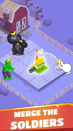 Animal Warfare: Merge Defense - Screenshot 2
