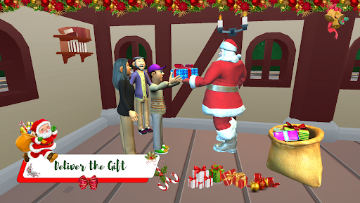 Christmas Santa Game 3d Screen 3