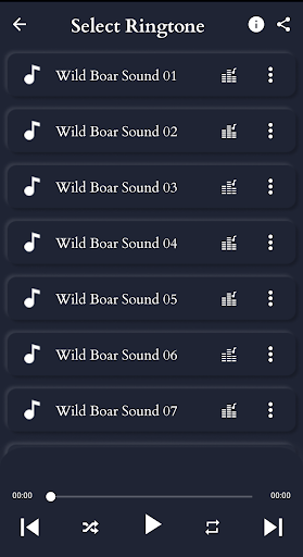 Wild Boar Sounds Screen 2