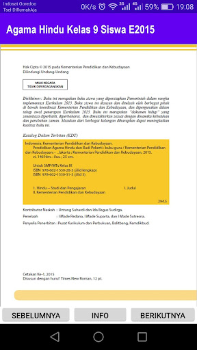 Agama Hindhu Kelas 9 Siswa E2015