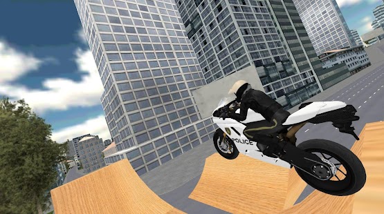 Police Motorbike Simulator 3D Screenshot