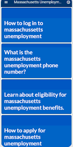 Ma Unemployment Info