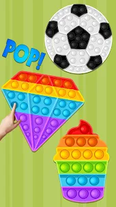 Pop It Fidget Toy Puppet Games