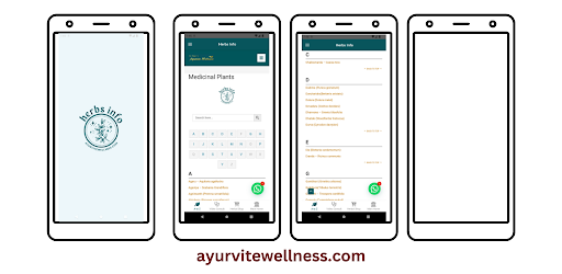 Android application Herbs Info screenshort