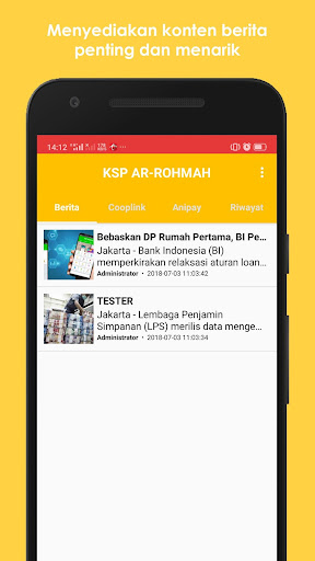 Android application KSP AR-ROHMAH screenshort