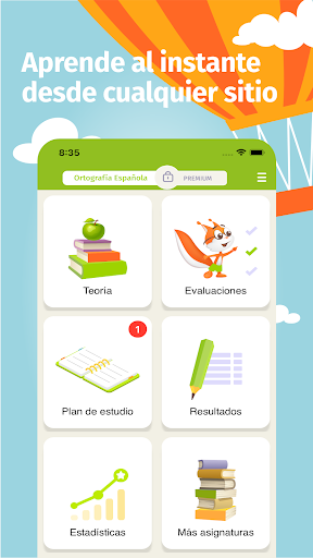 Screenshot of Ortografía Española