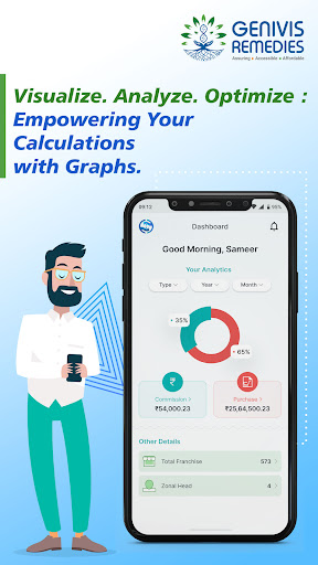 Genivis Remedies Partner App Screen 2