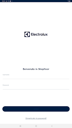 Electrolux Mobile Shop Floor Screen 3