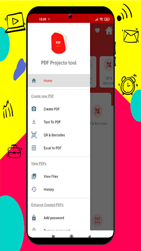 PDF project tool Screen 2