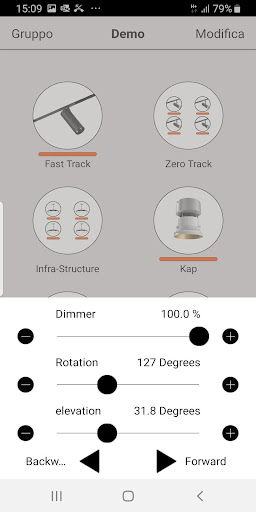 FLOS Control (Powered Casambi) Screen 3