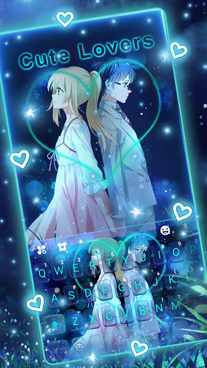 Anime Cute Love Keyboard Theme - 6.0.1230_10 - (Android)