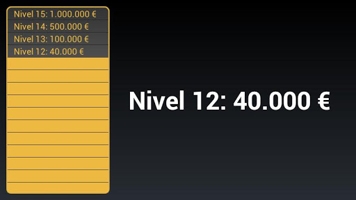 ¿Quieres ser Millonario? Screen 2