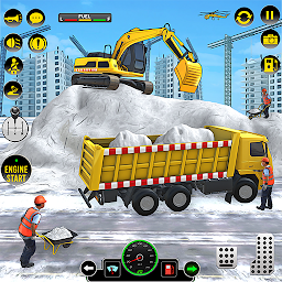 Icon image Snow Excavator Sim Crane Game