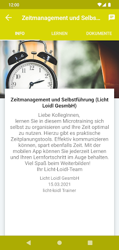 Licht Loidl Learning Screen 2