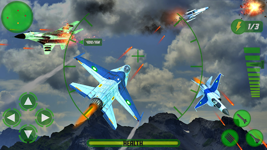 JF17 Thunder Airstrike: fighter jet games 5 APK screenshots 10