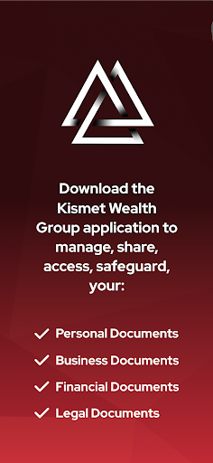 Android application Kismet Wealth Vault screenshort